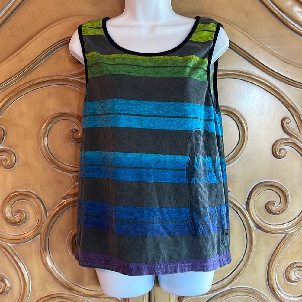 No Fear Striped Tank